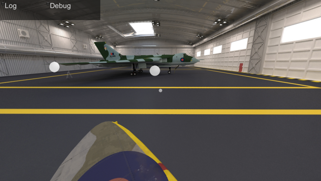 Réalité virtuelle avion