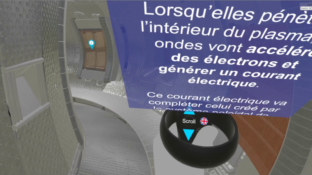 Visite virtuelle Tokamak 