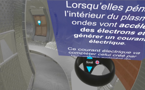 Visite virtuelle Tokamak