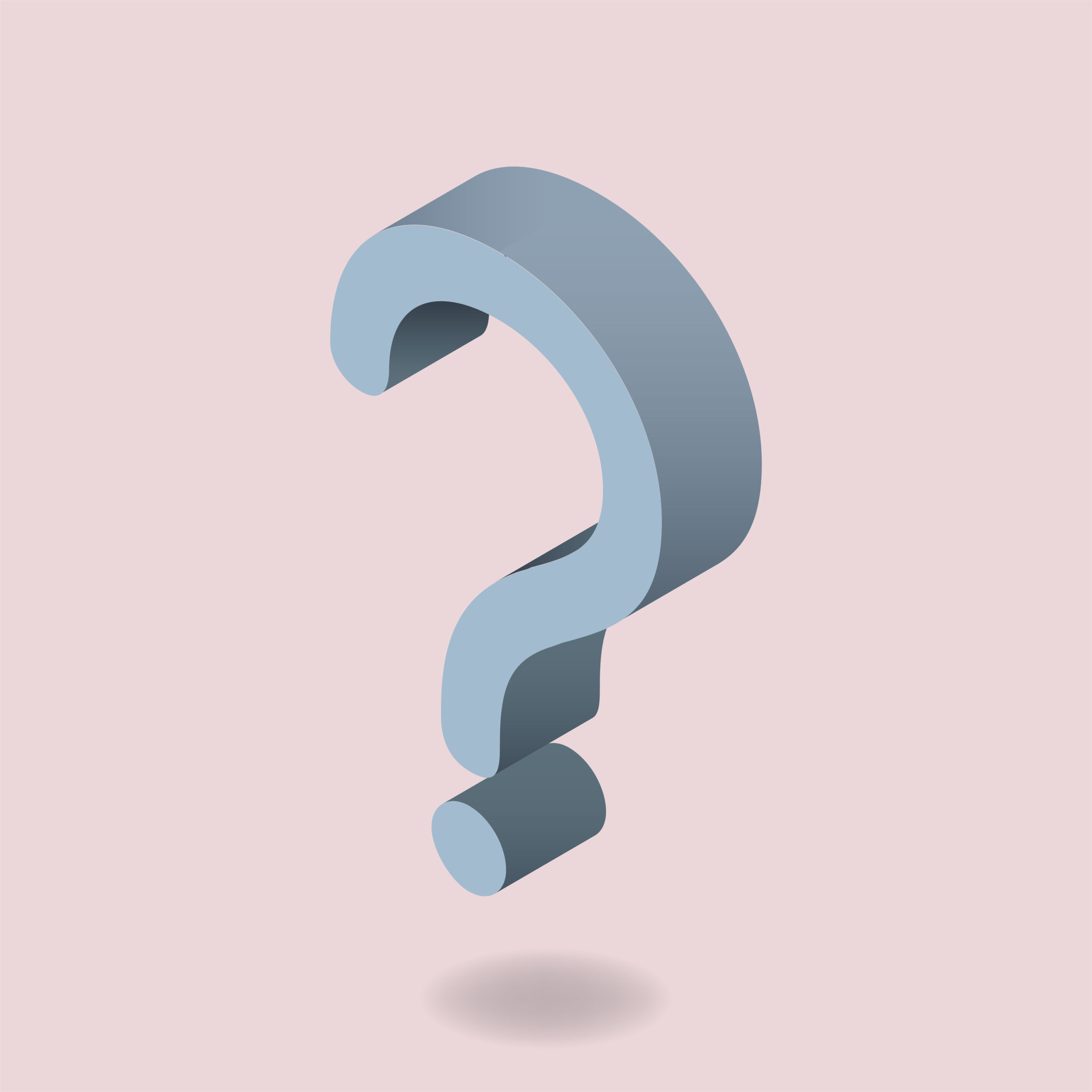 Vector image of question mark icon