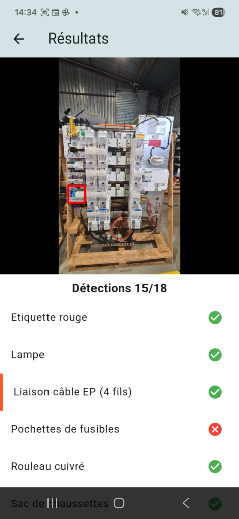 Système d’inspection visuelle automatisée par IA – Octarina