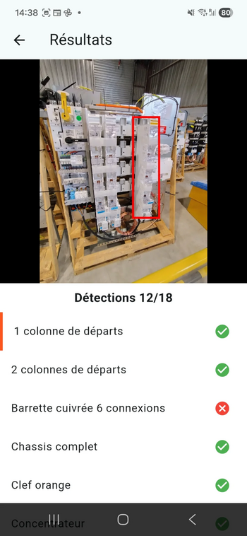 Système d’inspection visuelle automatisée par IA – Octarina