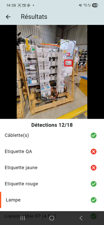 Système d’inspection visuelle automatisée par IA – Octarina